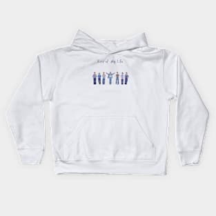 Rest of my life BTS Kids Hoodie